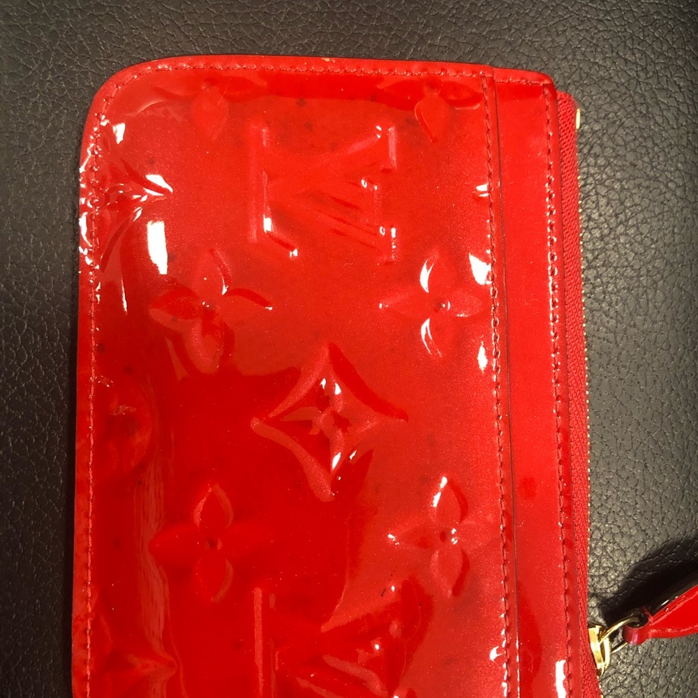 Louis Vuitton Red Key & Card Holder